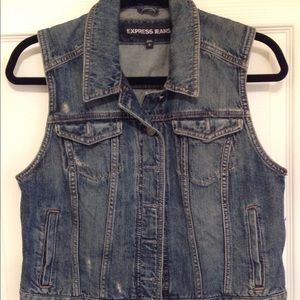 Express Denim Vest - NWOT